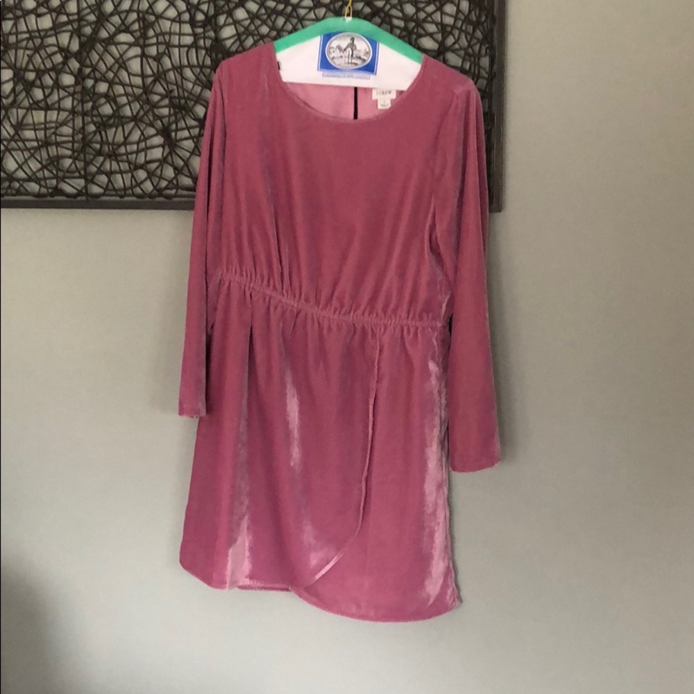 Pink Velour Dress